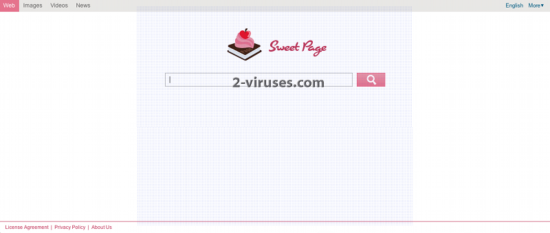 Sweet-page.com virusas