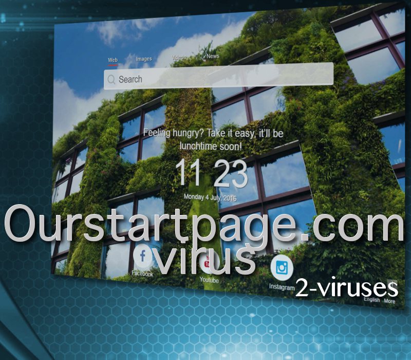 Ourstartpage.com virusas